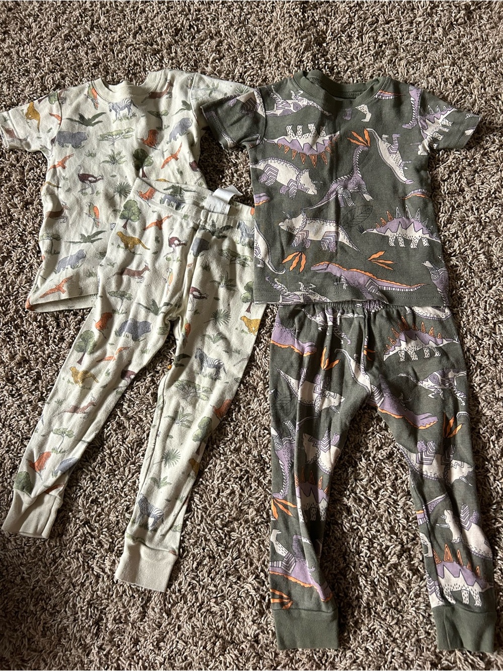 Carters pajama sets